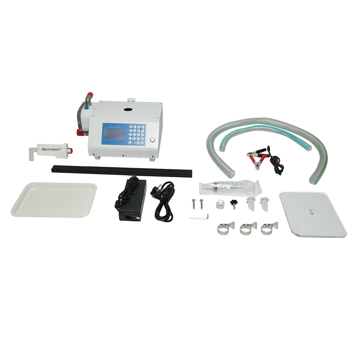 Masina automata de dozat si cantarit miere 12V/220V, capacitate 2-3 L/min